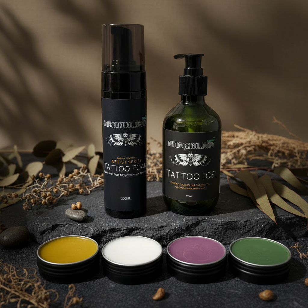Aftercare samples for artists aftercare collective