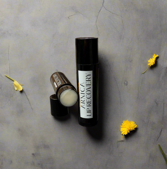 Arnica lip recovery for lip blush and cosmetic tattoo by aftercare collective