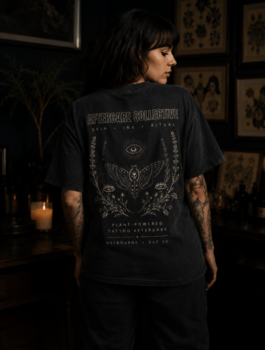 Aftercare Collective Vintage Heavyweight T-Shirt | Acid Wash