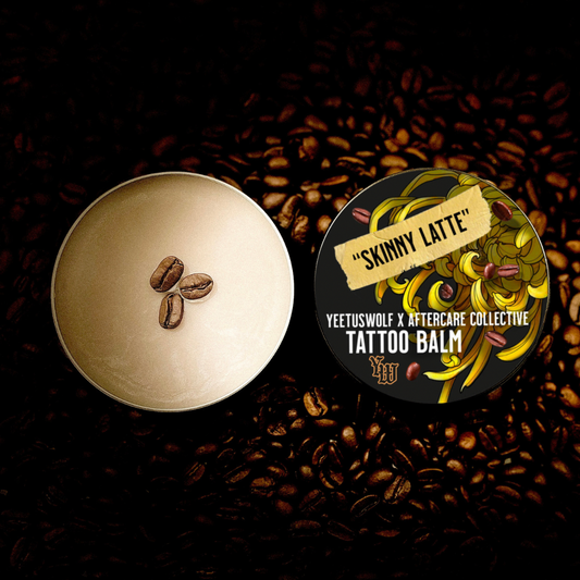 Skinny Latte Tattoo bal,-Yeetus Wolf X Aftercarecollective | Limited Edition