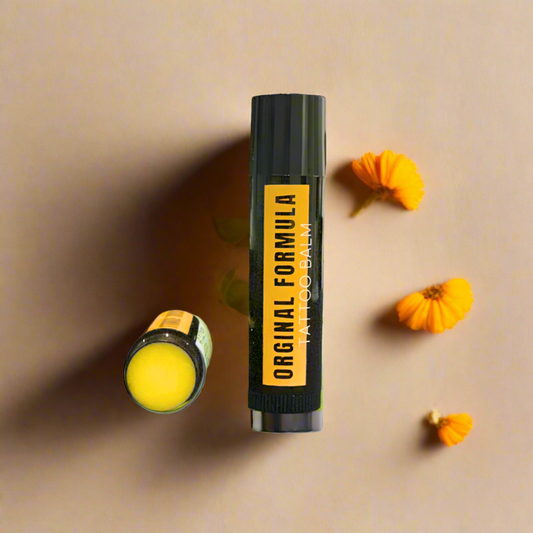 Original formula tattoo stick balm 5gm from aftercare collective with calendula healing