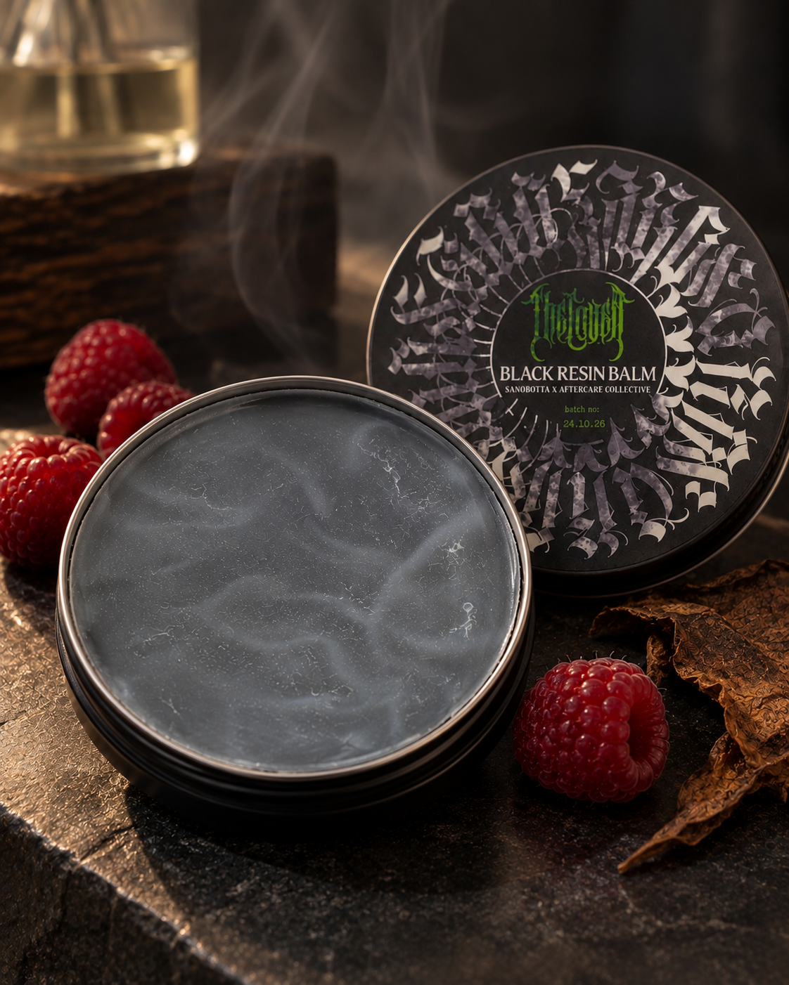 BLACK RESIN — SANOBOTTA × AFTERCARE COLLECTIVE | COVEN RITUAL EDITION