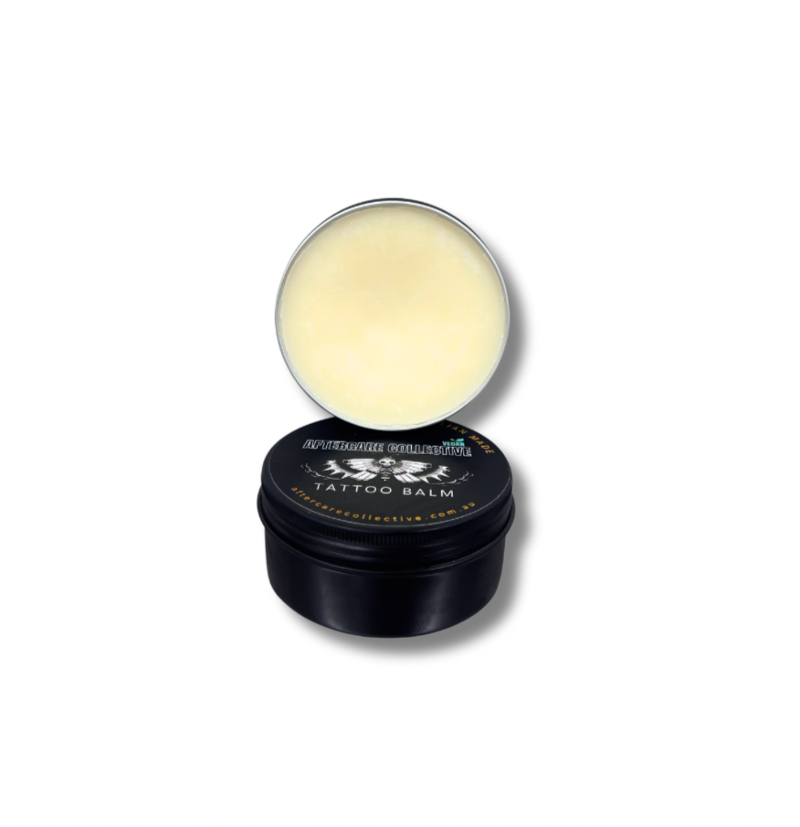 Marshmallow tattoo balm