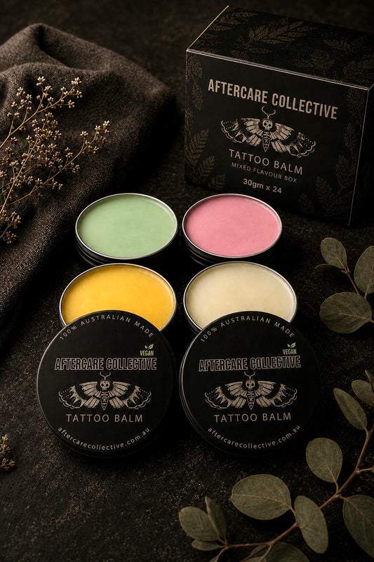 Mixed Flavour Tattoo Balm Box | 24 × 30g