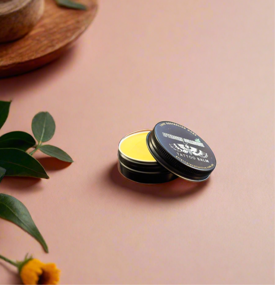 Calendula tattoo balm original formula 30g by aftercare collective tattoo aftercare wholesale 
