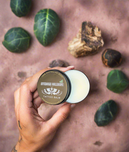 Tattoo healing balm 30gm began natural versatile healing from skin from aftercare collective 