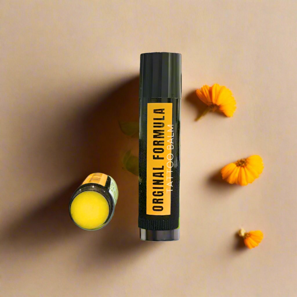 Original formula tattoo stick balm 5gm from aftercare collective with calendula healing