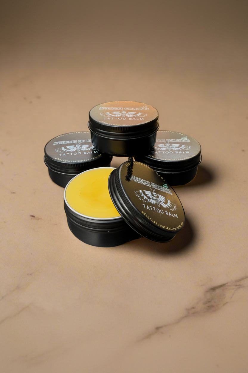 Original formula tattoo balm by aftercare collective stacked tins